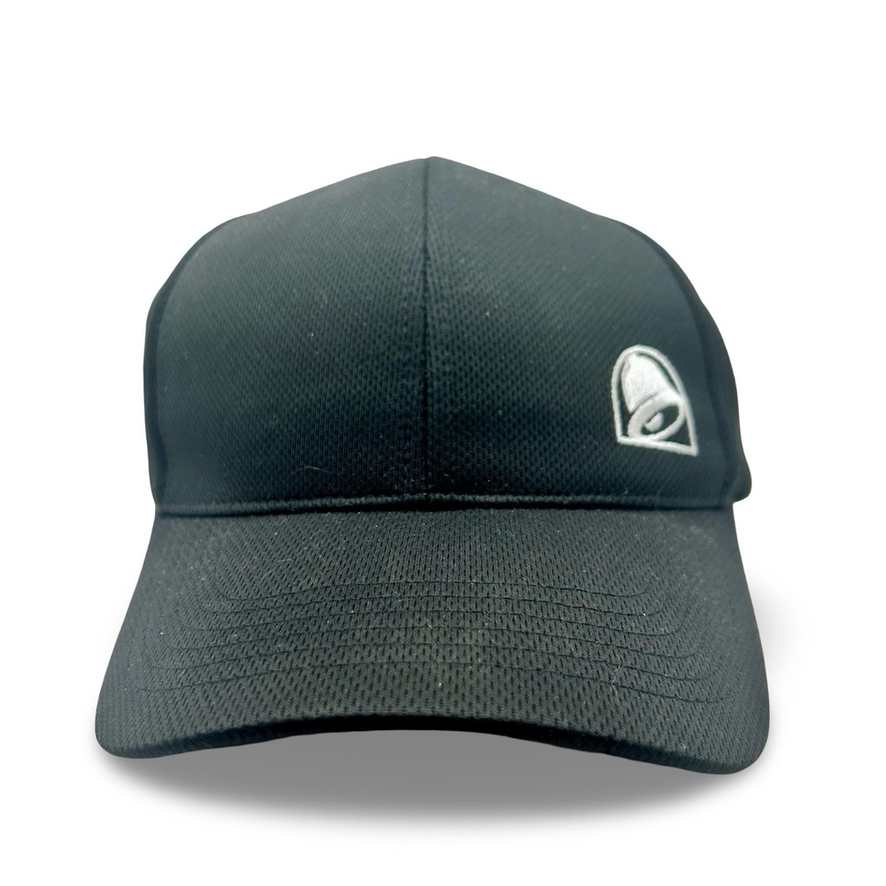 Taco Bell Crew Baseball Cap One Size Workwear Staff Fast Food Snapback Uniform